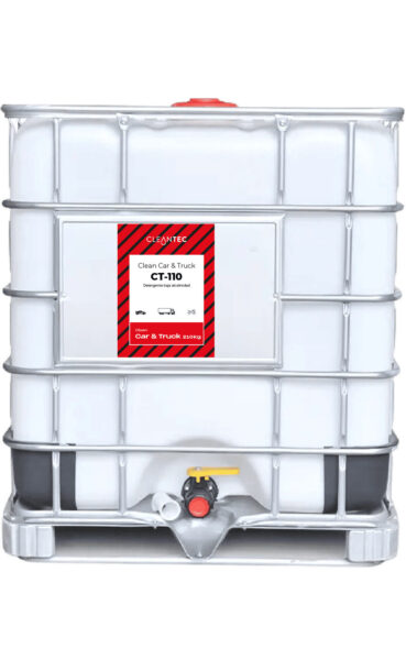 CLEAN CAR & TRUCK CT-110 es un detergente de baja alcalinidad formulado para la limpieza profesional de vehículos y superficies expuestas a suciedad ligera o moderada. Su acción equilibrada garantiza una limpieza eficaz sin comprometer la integridad de materiales delicados como pinturas, plásticos o aluminios. Ideal para entornos donde se requiere un lavado frecuente sin efectos abrasivos. Compatible con sistemas de dosificación automática, máquinas de presión o aplicación manual. Especialmente indicado para lavaderos industriales, empresas de transporte y talleres profesionales. Venta exclusiva para profesionales. Producto de uso profesional, no apto para uso doméstico.