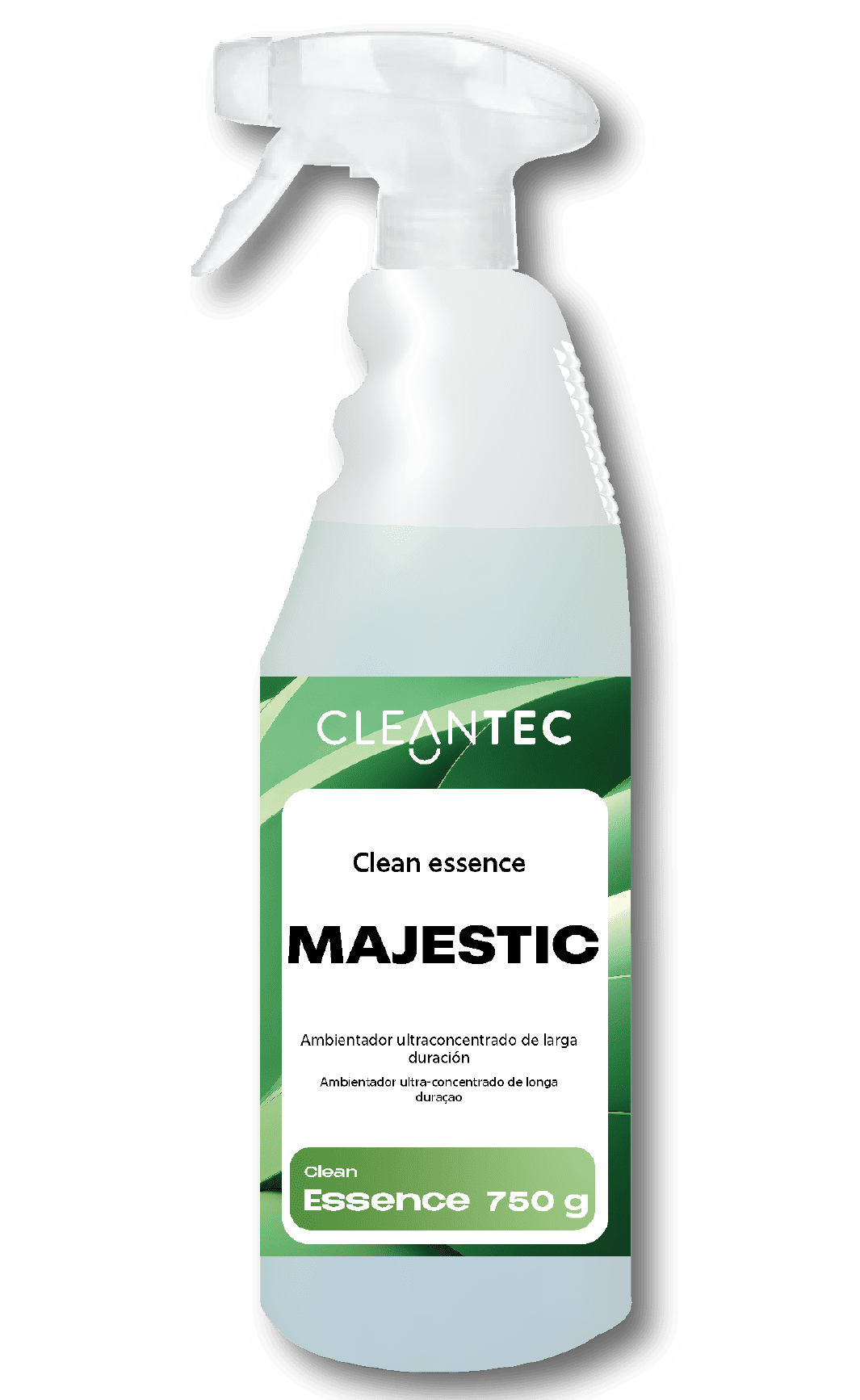 CLEAN ESSENCE MAJESTIC es un agua de colonia profesional de larga duración, con una fragancia intensa, elegante y con personalidad, ideal para aportar un toque distintivo tras la limpieza interior de vehículos y espacios cerrados. Su fórmula está diseñada para ofrecer una experiencia olfativa envolvente, neutralizando olores no deseados y dejando una sensación de frescura y sofisticación que perdura. Perfecta para centros de detailing, concesionarios, oficinas y espacios comerciales. Venta exclusiva para profesionales. Producto de uso profesional, no apto para uso doméstico.