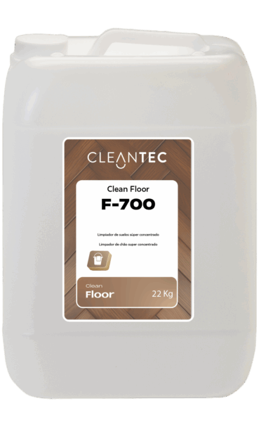 CLEAN FLOOR F-700 es un limpiador de suelos super concentrado de alto rendimiento, formulado para limpiezas frecuentes con intensa carga perfumada de larga duración. Elimina eficazmente la suciedad ligera, dejando un aroma persistente que transforma cualquier espacio en un ambiente limpio, fresco y agradable durante horas. Su fórmula de espuma controlada lo hace ideal tanto para aplicaciones manuales como con fregadoras automáticas. Recomendado para espacios con alta rotación de público como hoteles, centros comerciales, gimnasios y oficinas. Venta exclusiva para profesionales. Producto de uso profesional, no apto para uso doméstico.
