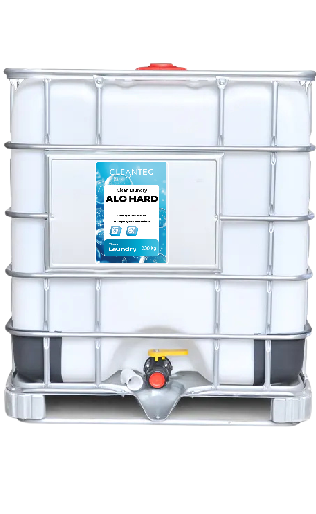 CLEAN LAUNDRY ALC HARD es un aditivo alcalino concentrado, formulado para maximizar el rendimiento del lavado en condiciones de aguas de dureza media y alta. Eleva el pH de forma controlada, mejorando la acción de detergentes principales y potenciando la eliminación de grasas, manchas incrustadas y residuos orgánicos. Evita incrustaciones calcáreas y mantiene el equilibrio químico del baño de lavado. Ideal para lavanderías industriales, hostelería y colectividades con suministro de agua no tratada. Venta exclusiva para profesionales. Producto de uso profesional, no apto para uso doméstico.