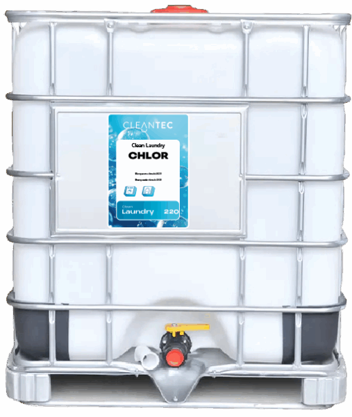 CLEAN LAUNDRY CLHOR es un blanqueante clorado de alta concentración, formulado para eliminar manchas difíciles y aportar acción higienizante en procesos de lavado industrial. Su contenido en hipoclorito estabilizado lo hace ideal para ropa blanca, mantelería, textiles hospitalarios y otros tejidos resistentes al cloro. Ofrece efectividad inmediata en aguas de cualquier dureza y en ciclos de lavado intensivos. Requiere control en la dosificación para garantizar seguridad y preservar la vida útil de los textiles. Venta exclusiva para profesionales. Producto de uso profesional, no apto para uso doméstico.