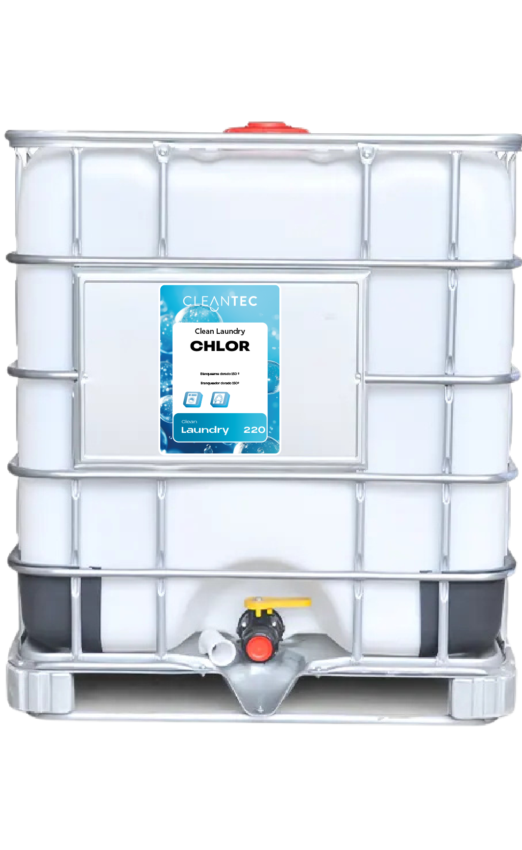 CLEAN LAUNDRY CLHOR es un blanqueante clorado de alta concentración, formulado para eliminar manchas difíciles y aportar acción higienizante en procesos de lavado industrial. Su contenido en hipoclorito estabilizado lo hace ideal para ropa blanca, mantelería, textiles hospitalarios y otros tejidos resistentes al cloro. Ofrece efectividad inmediata en aguas de cualquier dureza y en ciclos de lavado intensivos. Requiere control en la dosificación para garantizar seguridad y preservar la vida útil de los textiles. Venta exclusiva para profesionales. Producto de uso profesional, no apto para uso doméstico.