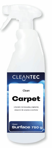 CLEAN CARPET es un limpiador profesional formulado para la limpieza profunda de tapicerías, alfombras y moquetas, tanto en entornos industriales como comerciales. Disuelve eficazmente la suciedad adherida, restos orgánicos y manchas difíciles, respetando las fibras y evitando el apelmazamiento del tejido. Apto para máquinas de inyección-extracción y aplicación manual, deja una sensación de limpieza duradera y un acabado fresco. Recomendado para hoteles, oficinas, vehículos, salas de espera y colectividades. Venta exclusiva para profesionales. Producto de uso profesional, no apto para uso doméstico.