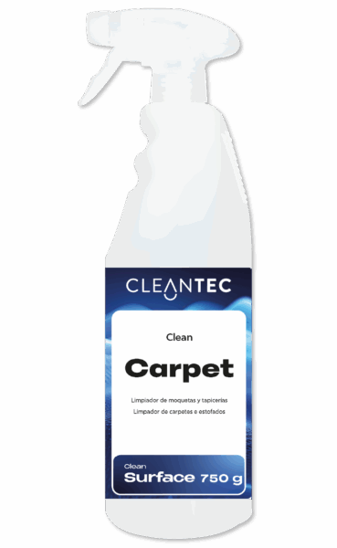 CLEAN CARPET es un limpiador profesional formulado para la limpieza profunda de tapicerías, alfombras y moquetas, tanto en entornos industriales como comerciales. Disuelve eficazmente la suciedad adherida, restos orgánicos y manchas difíciles, respetando las fibras y evitando el apelmazamiento del tejido. Apto para máquinas de inyección-extracción y aplicación manual, deja una sensación de limpieza duradera y un acabado fresco. Recomendado para hoteles, oficinas, vehículos, salas de espera y colectividades. Venta exclusiva para profesionales. Producto de uso profesional, no apto para uso doméstico.