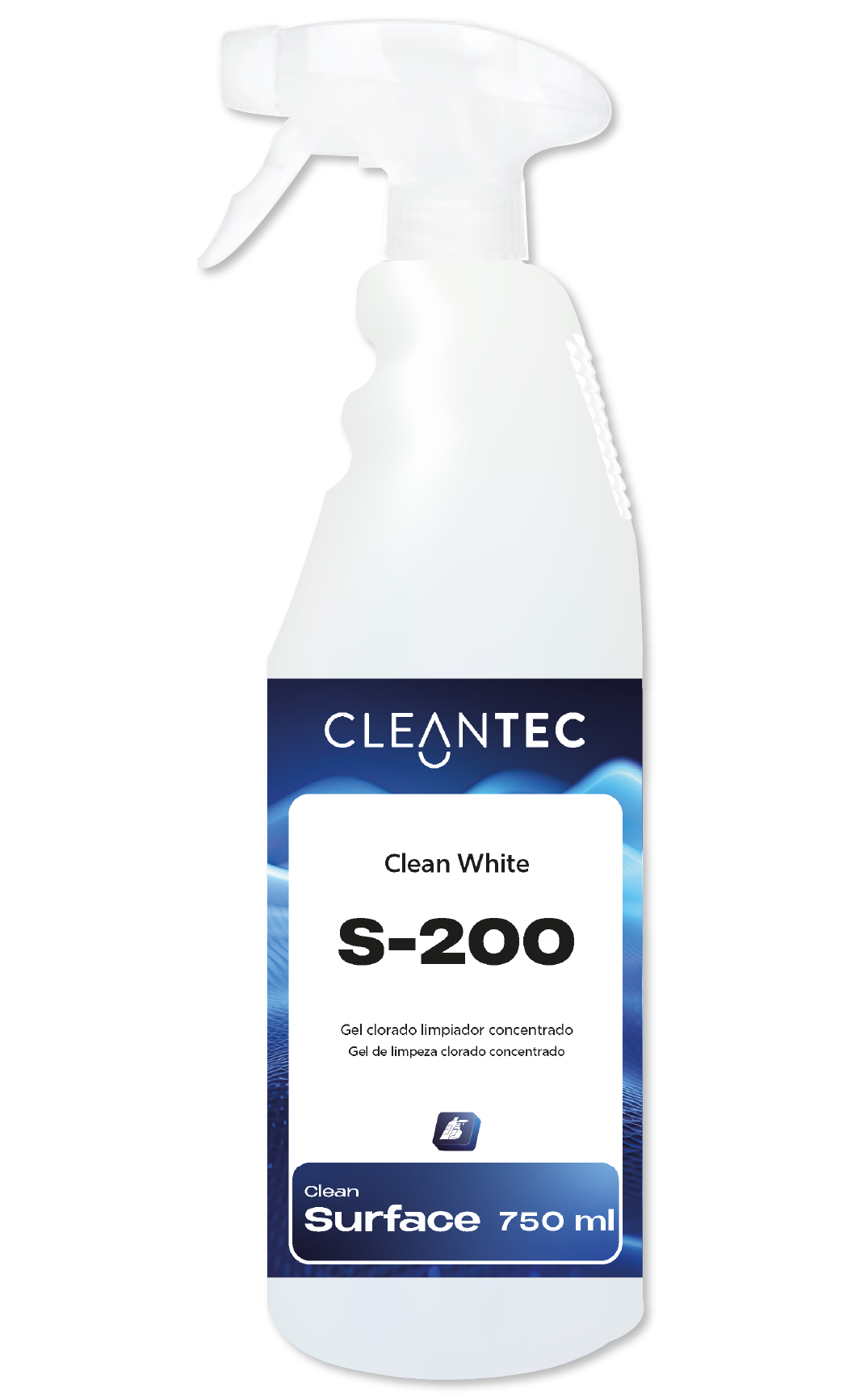CLEAN WHITE S-200 es un gel limpiador clorado de alta concentración, formulado para la limpieza y desinfección profunda de superficies lavables. Su textura en gel permite una mayor adherencia y tiempo de contacto, optimizando la acción del cloro activo sobre grasas, residuos orgánicos, manchas difíciles y contaminantes microbiológicos. Ideal para baños, cocinas industriales, suelos, azulejos y zonas de alto riesgo higiénico. Compatible con protocolos de limpieza y desinfección profesional. Venta exclusiva para profesionales. Producto de uso profesional, no apto para uso doméstico.