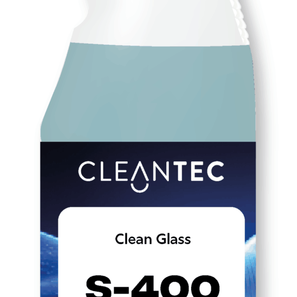 CLEAN GLASS S-400 es un limpiador profesional para cristales y superficies vitrificadas, formulado para ofrecer un secado ultrarrápido y sin marcas, incluso en condiciones de humedad o temperaturas variables. Elimina de forma eficaz polvo, huellas, grasa ligera y residuos ambientales, dejando una superficie brillante y completamente transparente. Ideal para ventanas, vitrinas, espejos, mamparas y superficies acristaladas en oficinas, comercios, hoteles y entornos sanitarios. No requiere aclarado. Venta exclusiva para profesionales. Producto de uso profesional, no apto para uso doméstico.