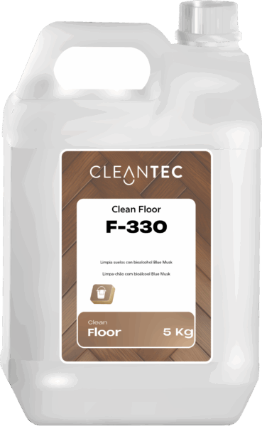CLEAN FLOOR F-330 es un limpiasuelos concentrado con fragancia intensa Blue Mask, formulado para la limpieza diaria de pavimentos en entornos profesionales que requieren un impacto olfativo duradero. Su fórmula equilibrada elimina eficazmente la suciedad ligera y los residuos orgánicos, dejando el suelo visiblemente limpio y con una fragancia moderna, fresca y persistente. Espuma controlada, apto para uso manual o con fregadoras automáticas. Ideal para tiendas, oficinas, gimnasios y zonas de alto tránsito. Venta exclusiva para profesionales. Producto de uso profesional, no apto para uso doméstico.