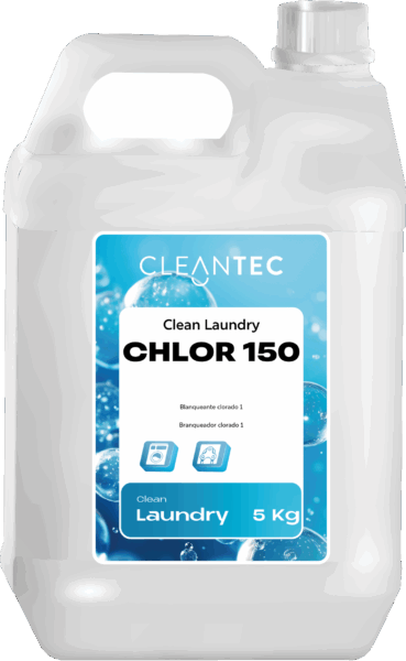CLEAN LAUNDRY CLHOR es un blanqueante clorado de alta concentración, formulado para eliminar manchas difíciles y aportar acción higienizante en procesos de lavado industrial. Su contenido en hipoclorito estabilizado lo hace ideal para ropa blanca, mantelería, textiles hospitalarios y otros tejidos resistentes al cloro. Ofrece efectividad inmediata en aguas de cualquier dureza y en ciclos de lavado intensivos. Requiere control en la dosificación para garantizar seguridad y preservar la vida útil de los textiles. Venta exclusiva para profesionales. Producto de uso profesional, no apto para uso doméstico.