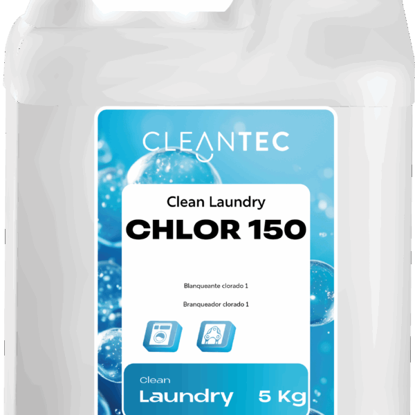 CLEAN LAUNDRY CLHOR es un blanqueante clorado de alta concentración, formulado para eliminar manchas difíciles y aportar acción higienizante en procesos de lavado industrial. Su contenido en hipoclorito estabilizado lo hace ideal para ropa blanca, mantelería, textiles hospitalarios y otros tejidos resistentes al cloro. Ofrece efectividad inmediata en aguas de cualquier dureza y en ciclos de lavado intensivos. Requiere control en la dosificación para garantizar seguridad y preservar la vida útil de los textiles. Venta exclusiva para profesionales. Producto de uso profesional, no apto para uso doméstico.