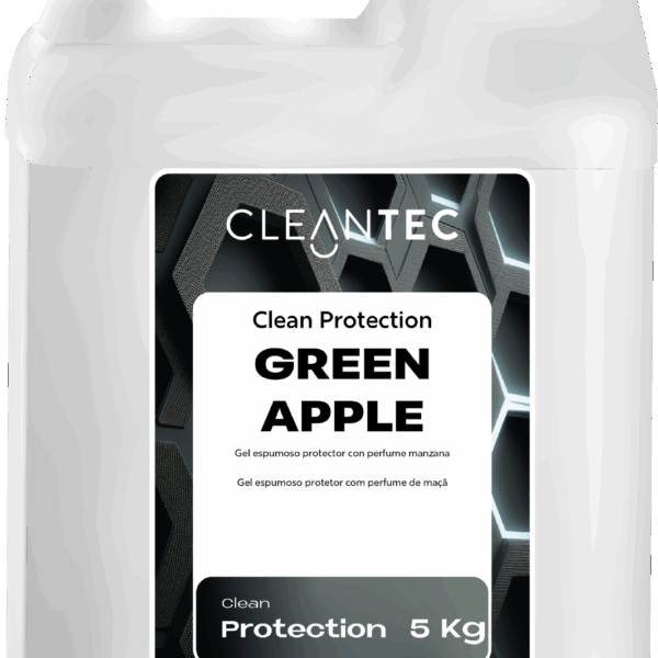 CLEAN GREEN APPLE es un gel espumoso protector perfumado, formulado para la higiene diaria de manos con un agradable aroma a manzana verde. Su fórmula suave y equilibrada limpia eficazmente sin agredir la piel, generando una espuma cremosa que facilita el aclarado y deja una sensación fresca y perfumada. Ideal para colectividades, oficinas, centros educativos, gimnasios y baños públicos donde se busca combinar limpieza con una experiencia sensorial agradable. Apto para dispensadores rellenables. Venta exclusiva para profesionales. Producto de uso profesional, no apto para uso doméstico.