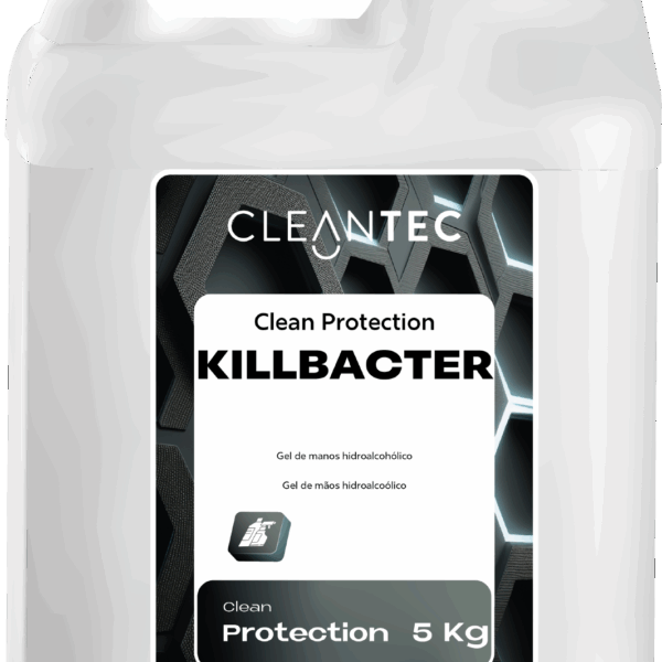 CLEAN KILLBACTER es un gel hidroalcohólico profesional, formulado para la desinfección rápida de manos sin necesidad de agua ni aclarado. Su alta concentración en alcohol garantiza una acción eficaz contra bacterias, virus y hongos, secando rápidamente y dejando una sensación fresca sin residuos pegajosos. Enriquecido con agentes hidratantes que protegen la piel incluso con uso frecuente. Ideal para centros sanitarios, oficinas, comercios, industria alimentaria y zonas comunes de tránsito elevado. Venta exclusiva para profesionales. Producto de uso profesional, no apto para uso doméstico.