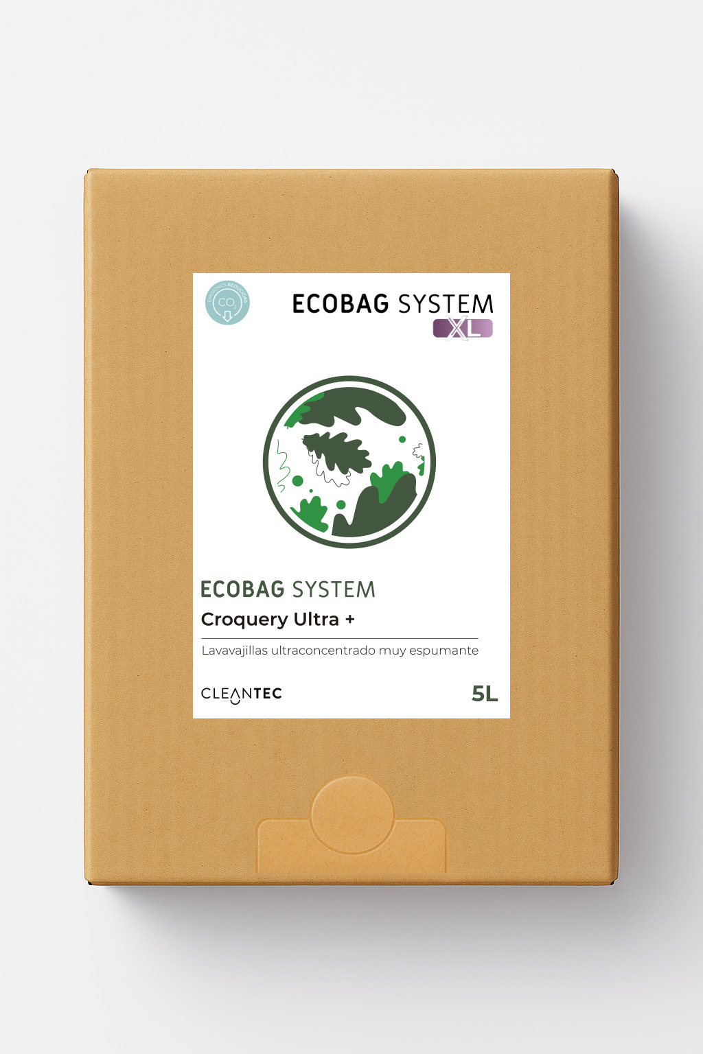 ECOBAG SYSTEM XL CHLORINE CLEANER ULTRA+ es un limpiador clorado higienizante ultraconcentrado, formulado para eliminar manchas, grasa y residuos orgánicos, a la vez que desinfecta superficies en áreas profesionales como cocinas, baños, y zonas de manipulación alimentaria. Su acción potente garantiza un alto nivel higiénico en una sola pasada. El sistema ECOBAG asegura una dosificación precisa y optimiza el uso del producto. Venta exclusiva para profesionales. Producto de uso profesional, no apto para uso doméstico.