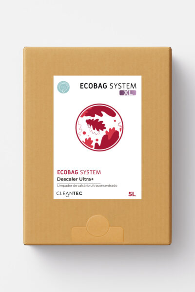 ECOBAG SYSTEM XL DESCALER ULTRA+ es un antical ultraconcentrado de uso profesional, formulado para la eliminación rápida y eficaz de incrustaciones calcáreas, restos minerales y residuos de óxido en superficies resistentes a medios ácidos. Ideal para su uso en grifos, duchas, lavabos, sanitarios, suelos, maquinaria y equipos de lavado. Restaura el brillo original y previene la acumulación de sarro en entornos de alta exigencia higiénica. El sistema ECOBAG garantiza una dosificación limpia, segura y sostenible, reduciendo residuos y optimizando el rendimiento. Venta exclusiva para profesionales. Producto de uso profesional, no apto para uso doméstico.