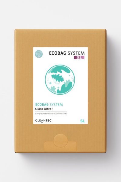 ECOBAG SYSTEM XL GLASS ULTRA+ es un limpiacristales y multiusos ultraconcentrado, diseñado para la limpieza profesional de cristales, espejos, acero inoxidable, mobiliario y superficies esmaltadas o vitrificadas. Su fórmula de secado rápido elimina huellas, polvo, grasa ligera y suciedad ambiental sin dejar velos ni marcas, proporcionando un acabado brillante y transparente. Ideal para oficinas, comercios, colectividades, hostelería y zonas comunes. El sistema ECOBAG permite una dosificación precisa, segura y sostenible, optimizando consumos y reduciendo residuos. Venta exclusiva para profesionales. Producto de uso profesional, no apto para uso doméstico.