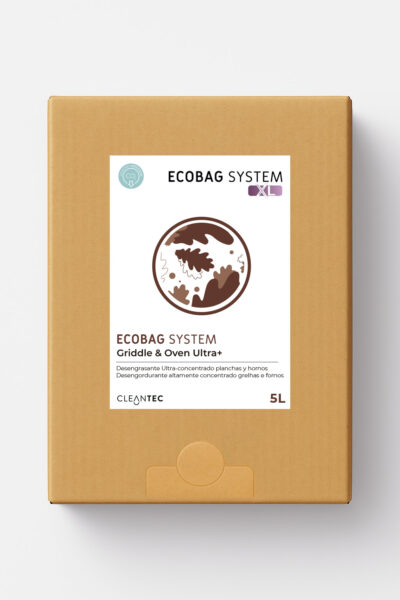 ECOBAG SYSTEM XL GRIDDLE & OVEN ULTRA+ es un desengrasante ultraconcentrado de alta eficacia, diseñado para la limpieza de planchas y hornos, eliminando grasas, aceites y residuos quemados sin dañar las superficies. Ideal para su uso en cocinas industriales con equipos de alto rendimiento. Su fórmula avanzada asegura una limpieza profunda con mínimo esfuerzo. El sistema ECOBAG facilita la dosificación precisa y limpia. Venta exclusiva para profesionales. Producto de uso profesional, no apto para uso doméstico.