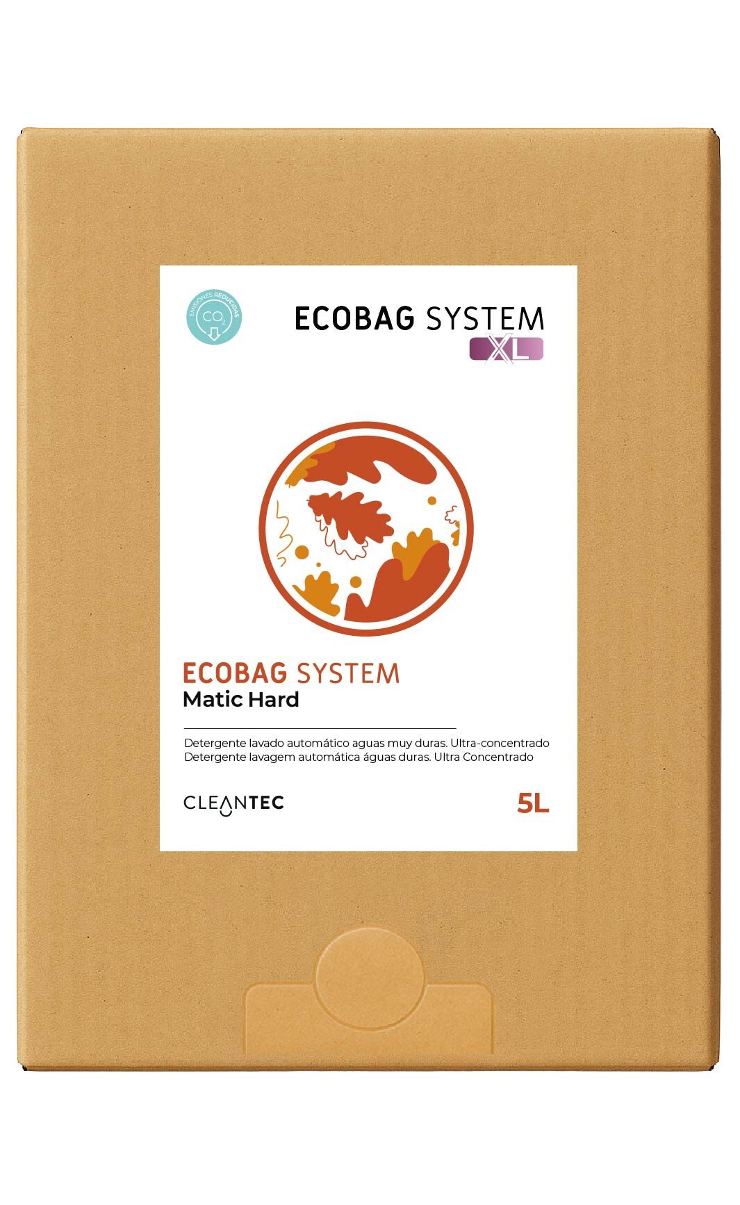 ECOBAG SYSTEM XL MATIC HARD es un detergente automático ultraconcentrado, formulado para aguas duras, que elimina grasas, residuos de alimentos y manchas difíciles sin dejar residuos. Apta para lavavajillas industriales y entornos con agua dura. Proporciona una limpieza eficaz y asegura el brillo de la vajilla. Ideal para entornos de alta demanda como hoteles, restaurantes y comedores industriales. El sistema ECOBAG permite una dosificación precisa y sostenible. Venta exclusiva para profesionales. Producto de uso profesional, no apto para uso doméstico.