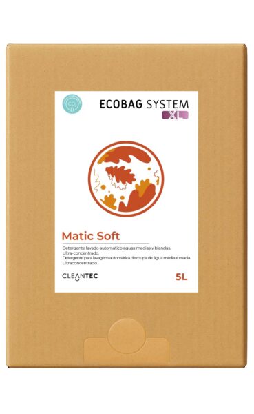 ECOBAG SYSTEM XL MATIC SOFT es un detergente automático ultraconcentrado, formulado para aguas blandas, diseñado para proporcionar una limpieza profunda y suave en vajilla, cristalería y utensilios. Su fórmula eficaz elimina grasas y residuos orgánicos sin dejar residuos ni afectar la calidad de la vajilla. Ideal para cocinas profesionales, restaurantes y hoteles. El sistema ECOBAG optimiza la dosificación y reduce el desperdicio. Venta exclusiva para profesionales. Producto de uso profesional, no apto para uso doméstico.