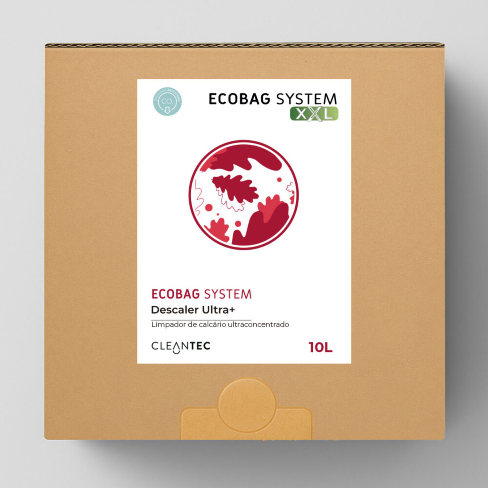 ECOBAG SYSTEM XXL DESCALER ULTRA+ es un antical ultraconcentrado de uso profesional, formulado para la eliminación rápida y eficaz de incrustaciones calcáreas, restos minerales y residuos de óxido en superficies resistentes a medios ácidos. Ideal para su uso en grifos, duchas, lavabos, sanitarios, suelos, maquinaria y equipos de lavado. Restaura el brillo original y previene la acumulación de sarro en entornos de alta exigencia higiénica. El sistema ECOBAG garantiza una dosificación limpia, segura y sostenible, reduciendo residuos y optimizando el rendimiento. Venta exclusiva para profesionales. Producto de uso profesional, no apto para uso doméstico.