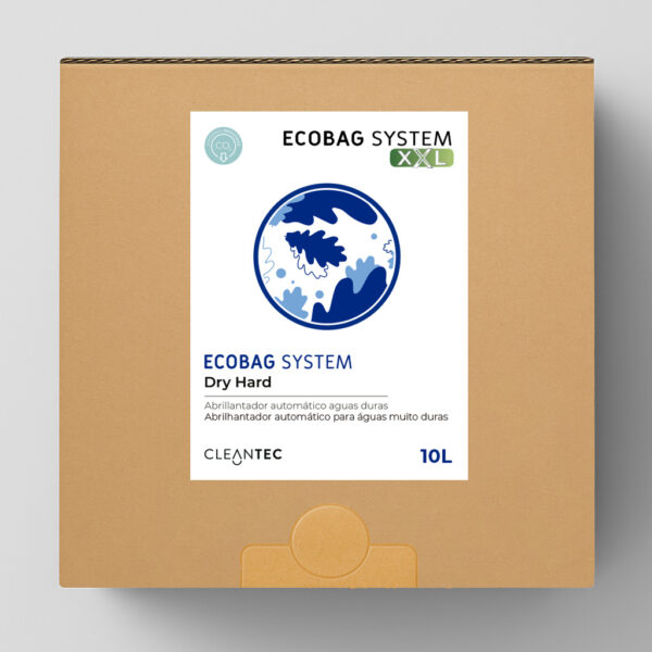 ECOBAG SYSTEM XXL DRY HARD es un abrillantador automático ultraconcentrado en formato XXL, formulado específicamente para aguas duras, que elimina los residuos calcáreos y las manchas de agua, proporcionando un acabado brillante en la vajilla y cristalería. Su fórmula optimiza el secado en entornos de alto volumen, manteniendo la calidad del servicio en restaurantes, hoteles y cocinas industriales. El sistema ECOBAG permite dosificar el producto con eficiencia, reduciendo el desperdicio y mejorando la operativa. Venta exclusiva para profesionales. Producto de uso profesional, no apto para uso doméstico.