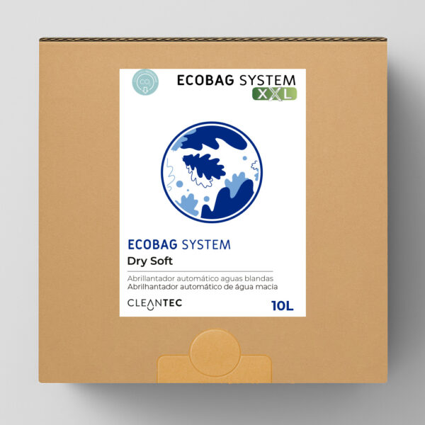 ECOBAG SYSTEM XXL DRY SOFT es un abrillantador automático ultraconcentrado en formato XXL, formulado para aguas blandas, que garantiza un secado rápido, sin marcas ni residuos. Deja la vajilla y cristalería con un brillo impecable, sin restos de agua ni minerales. Ideal para sistemas de lavado automático de gran capacidad en cocinas comerciales y colectividades. El sistema ECOBAG permite una dosificación limpia y responsable, optimizando el consumo del producto. Venta exclusiva para profesionales. Producto de uso profesional, no apto para uso doméstico.